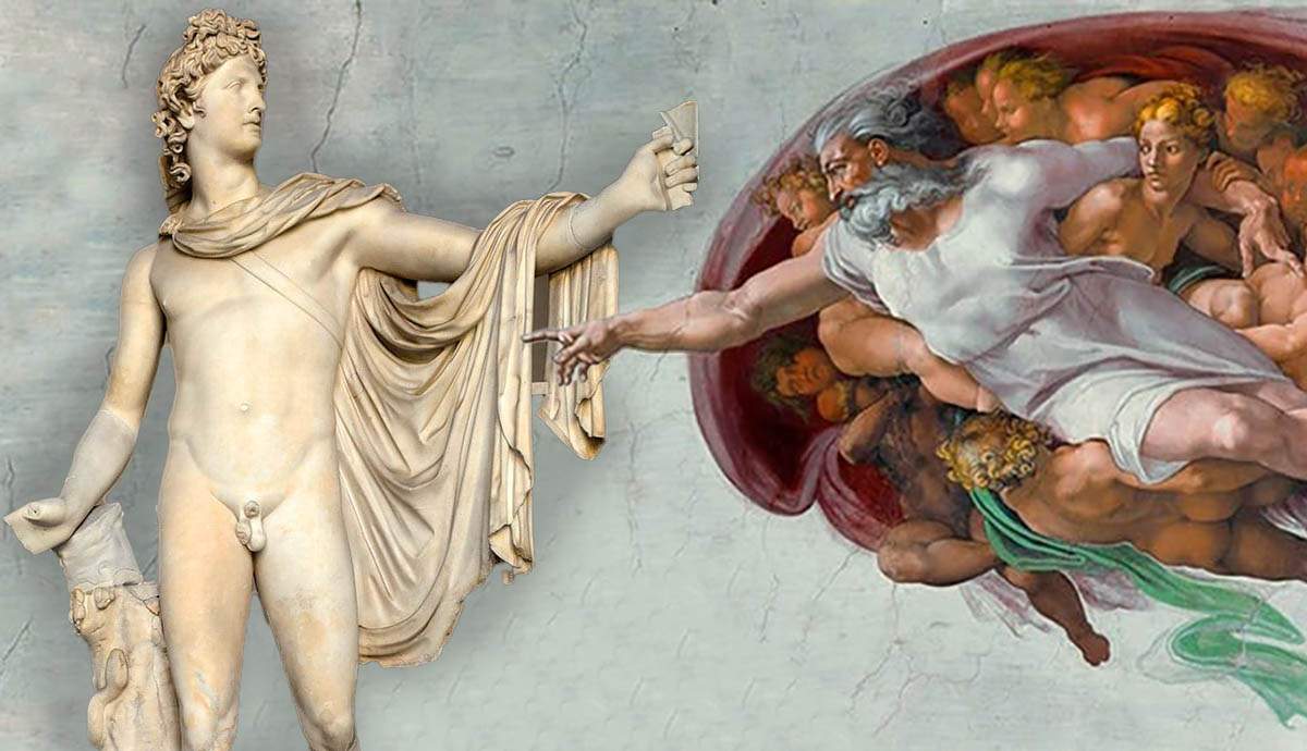 Afro-Latina artist reimagines Michelangelo's The Creation of Adam