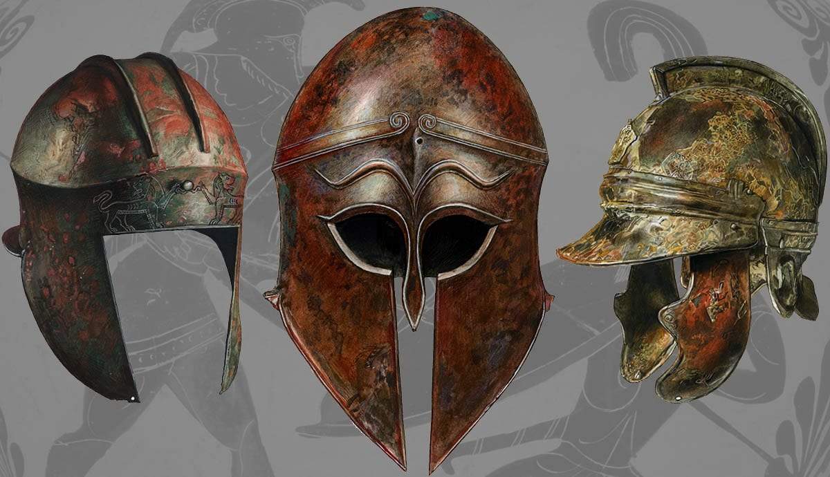 eksplicit Datum Herre venlig Ancient Greek Helmets: 8 Types and their Characteristics
