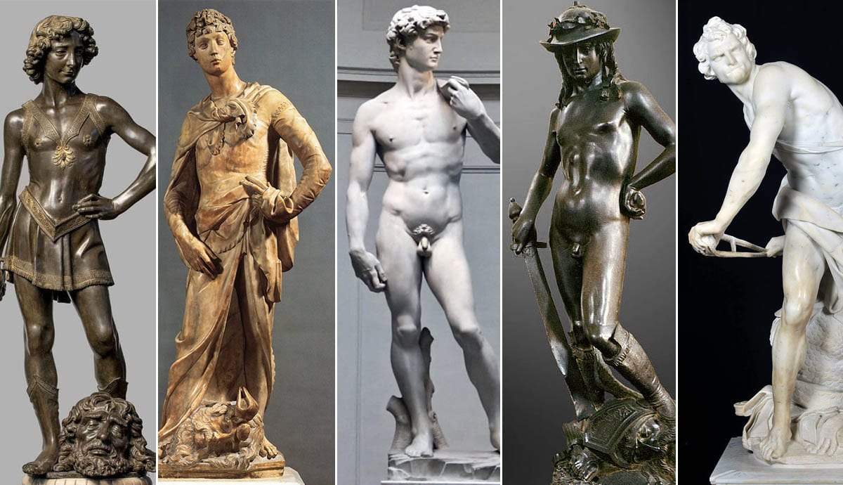 i tilfælde af Kabelbane Mew Mew David: A Comparison of 5 Sculptures