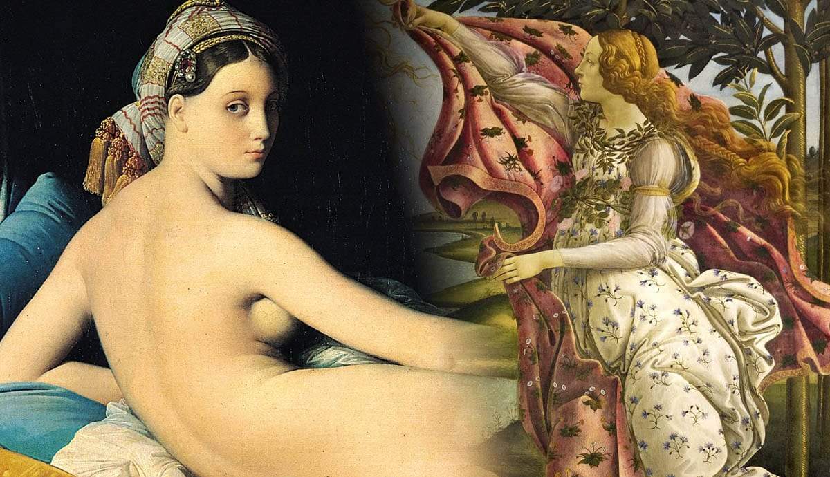 Female Nudity In Art 6 Paintings And